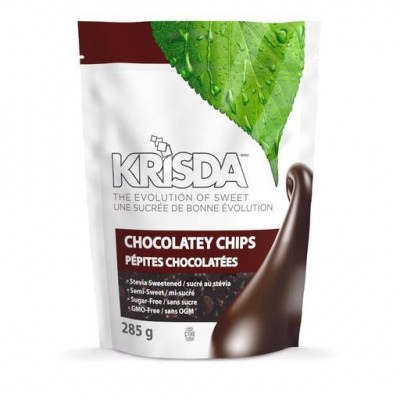 Krisda - Pépites de chocolat sans sucre 285g
